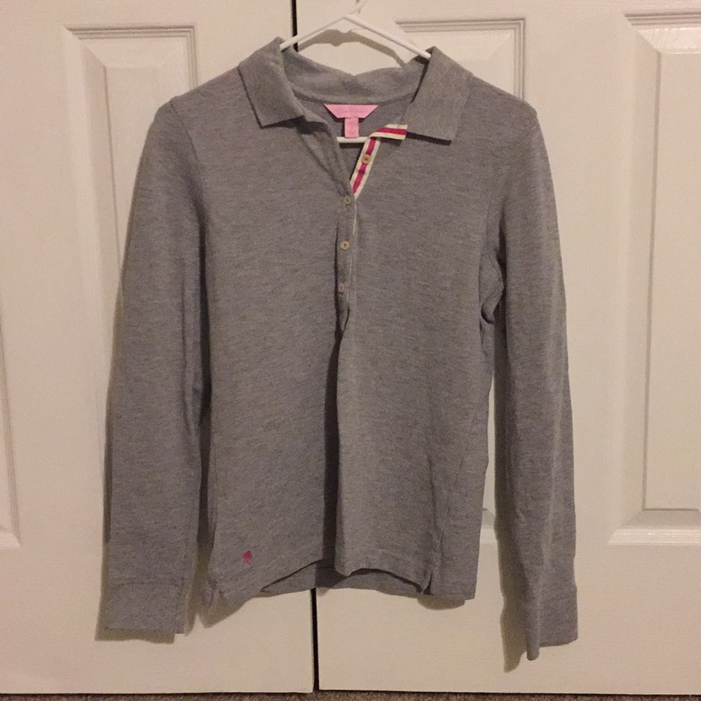 Lilly Pulitzer long sleeve polo